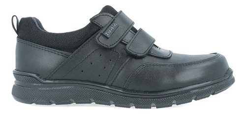 Zapato Escolar Zapakids Negro De Piel Mocasin Talla. (14.5 -
