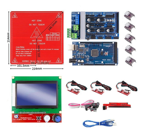 Kit Electrónica Impresora 3d Diy Prusa Ref003