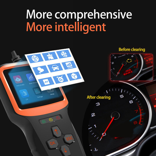 Obd2 Scanner Automotive Scan Scan Tester Tools Tela Colorida