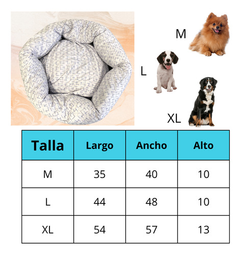 Cama Para Perros Gatos Accesorios De Mascota Cama Perro Xl