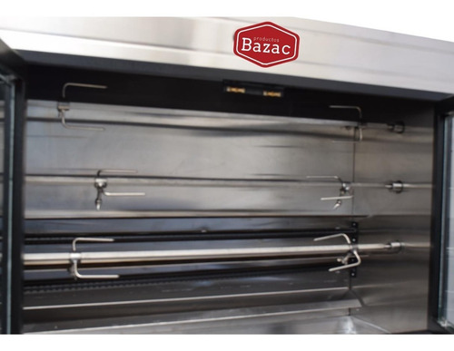 Imagen 4 de 6 de Oferta Horno Rosticero De 27 Pollos De Acero Inox Con Base
