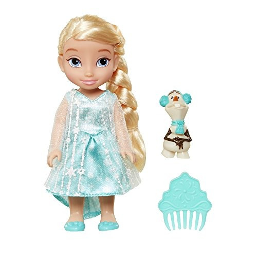 Disney Princess Frozen Petite Elsa Doll Con Olaf Figure 6 Pu