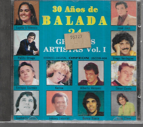 Palito Ortega Jose Jose King Clave Album 30 Años De Balada 1