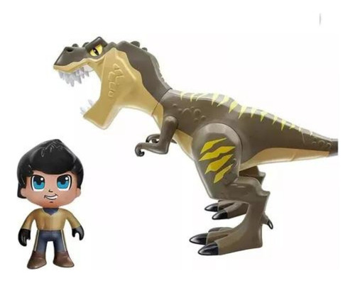 Pinypon Action Dinosaurio T - Rex + Figura Original