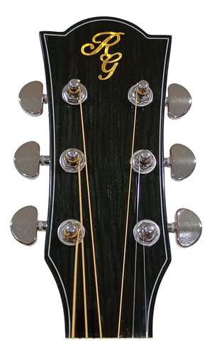 Guitarra Electroacústica Rómulo García LG-350 Ceq 5 Bdas Act Color Naranja Material del diapasón Madera Orientación de la mano Diestro