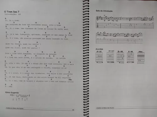 Caderno de Cifras Legião Urbana para Violão - Academia de Música