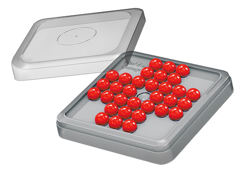 Juego De Mesa Peg, Juego Mental De Ajedrez Tradicional Rojo