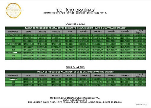 Imagem 3 de 20 de Apartamento Com 1 Dormitório À Venda, 55 M² Por R$ 335.000,00 - Braga - Cabo Frio/rj - Ap0226