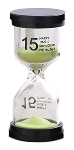 Ampulheta Relógio De Areia 15 Minutos