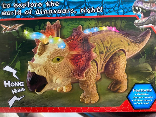 Dinosaurio Triceratops Artículado 