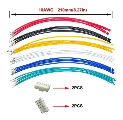 Kit De Conectores On-tot Keszoox Jst Vh 3-96 Mm E 6 Pinos | Frete