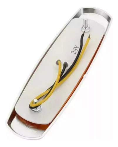 Foco Luz Lateral Led Bi-volts Trocha Borde Metálico X 5 Und