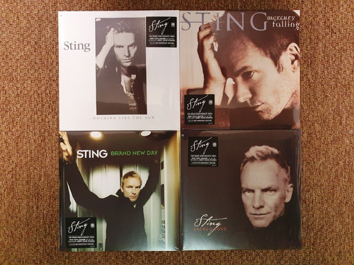 Sting: 4 Studio Albums / 7 Lp's / Edición Limitada Vinyl