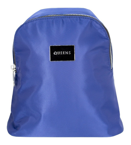 Queens Mochila Bolso Cartera Urbana Mujer Negro Qi22129