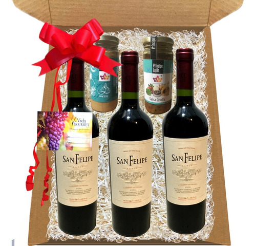 Estuche Vinos Regalos Empresariales Vino Malbec Delicatessen