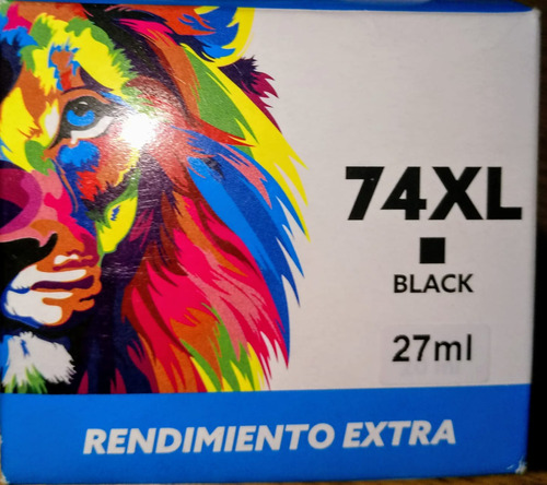 Cartucho 74 Xl Negro    Rendimiento Extra  