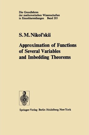 Libro Approximation Of Functions Of Several Variables And...