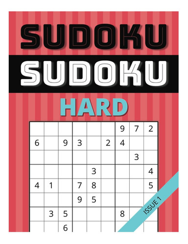 Libro: Sudoku Sudoku Hard: 180 Rompecabezas Para Adultos, Ad
