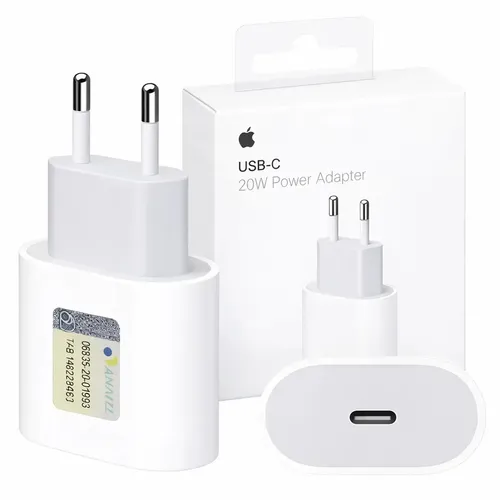 Carregador Fonte iPhone Original 20w Apple Tipo C Turbo Branco