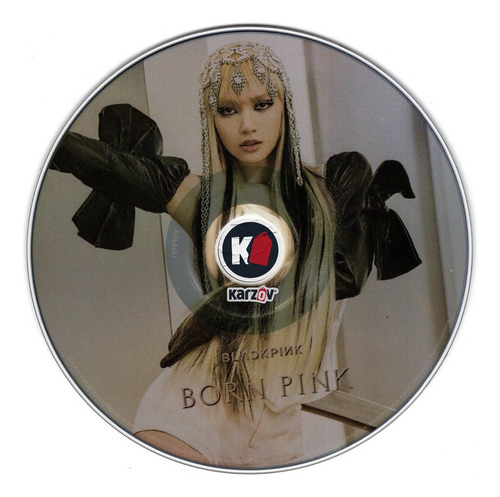 Blackpink Born Pink Disco Cd Kpop Komca Version Lisa