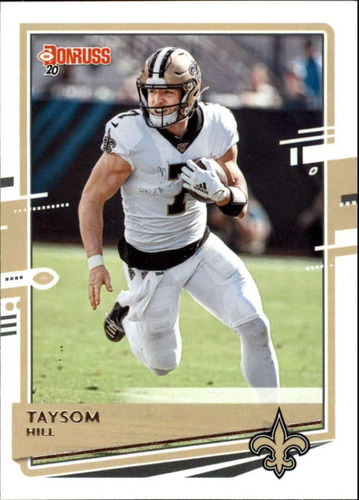 2020 Donruss Football 178 Taysom Hill New Orleans Saints Tar