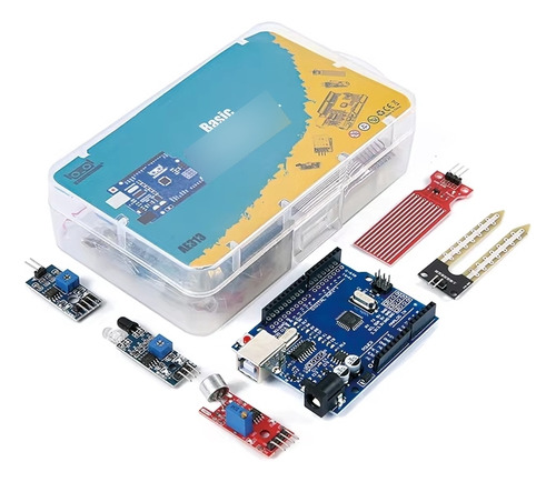 Kit Básico Componentes Eletrônicos 98 Pcs Para Arduino Nfe
