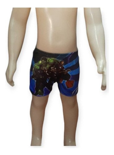 Malla Natacion Estilo Short De Niños Varios Personajes 