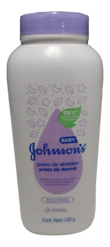 Polvo De Almidon Para Bebes Antes De Dormir Johnson's Baby