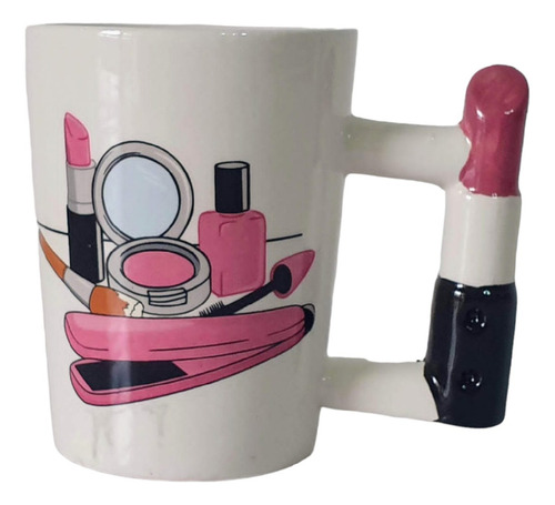 Unidade Caneca Batton Bon Gourmet Cerâmica 380 Ml