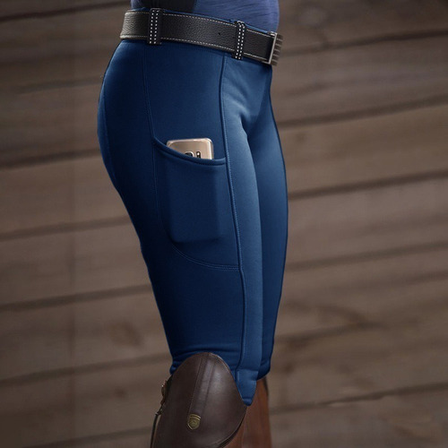 Shaoke Pantalones De Equitación De Moda For Mujer Legg