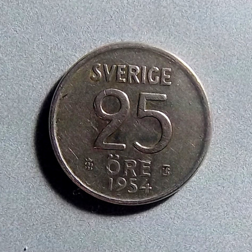 Suecia 25 Ore 1954 Plata Exc Km 824