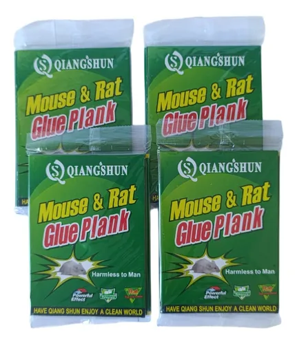 Pack De 4 Trampas De Pegamento Para Ratones E Insectos