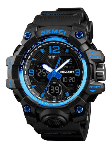 Skmei - Reloj 1327bu Analógico Y Digital Para Hombre