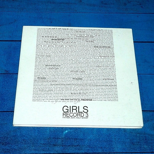 Girls Record 3 Father Son Holy Ghost Cd Arg Maceo-disqueria