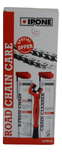 Kit Lubricante Desengrasante Cadena Moto Ipone Motoscba