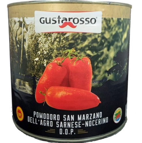 Tomate Italiano San Marzano Gustarosso 2,5kg Pack X6 Unid