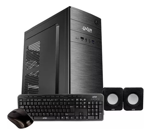 Gabinete Pc Kit Over Tech Ok-910+fuente 500w + Perifericos 