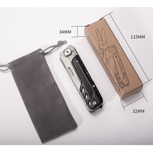 Tijeras Multiherramienta 6 En 1, Desmontables, Bolsillo Para