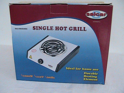 Cocinas Electricas De Una Hornilla Salcar 1000w  Oferta!