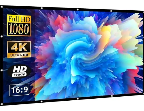 comprar Pantalla De Proyector Video Proyección Dual 200  400x300cm