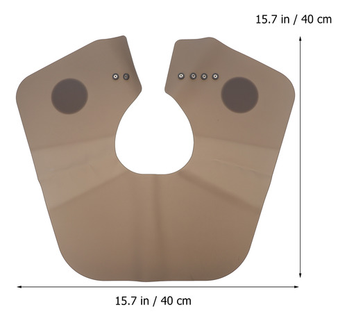 Chal De Silicona Para Corte De Pelo, Protector De Cuello, Ba