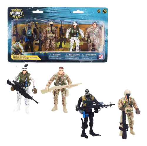 Soldados Set Escuadron X 4 Soldier Force Super Cla 545306