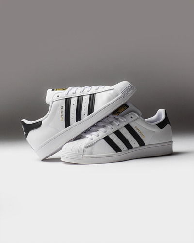 Adidas Clásico (superstar, Concha) Con Caja Azul Og