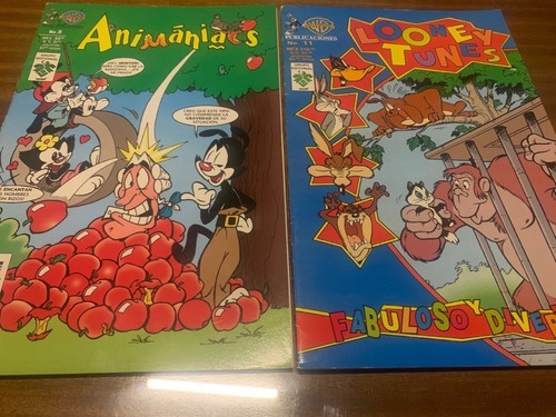 Animaniacs, Looney Tunes, Tiny Toon Ed. Vid Excelente Estado