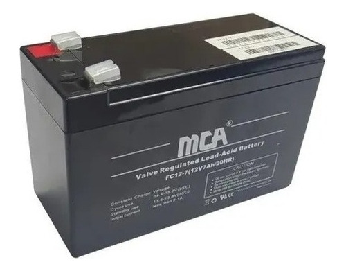 Bateria 12v 7ah Mca Ups Alarma Cerco Electrico