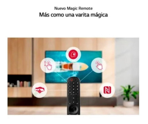 Imagen 4 de 6 de Televisor Smart Tv 50'' LG 50up7750 Uhd Ips 4k Wifi Usb Hdmi