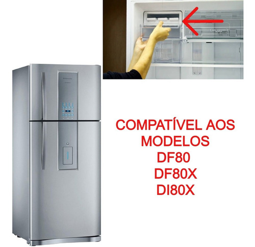 Imagem 7 de 7 de Forma De Gelo Geladeira Electrolux Db53 Db53x Ib53 Ib53x