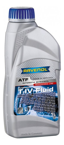 Aceite Atf T-iv Sintético Ravenol 1 Litro