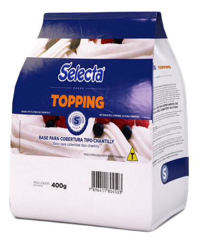 Topping Chantilly 400g Selecta Duas Rodas