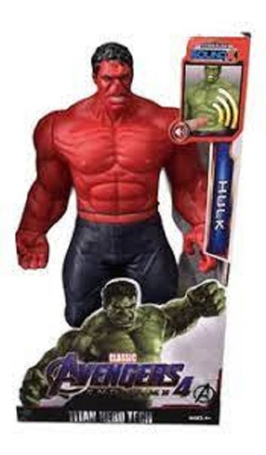 Muñecos Articulados Avengers Hulk Juguete Luz Sonido  Niños